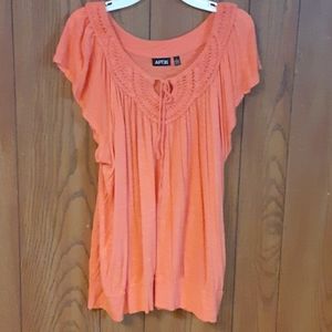 Orange APT. 9 Blouse